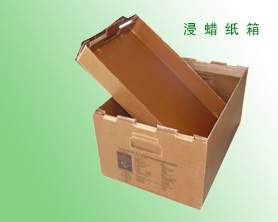 Wax Frozen Food Carton