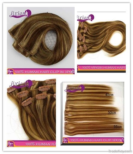 High Feedback Clip In Hair Extension Real Factory Price