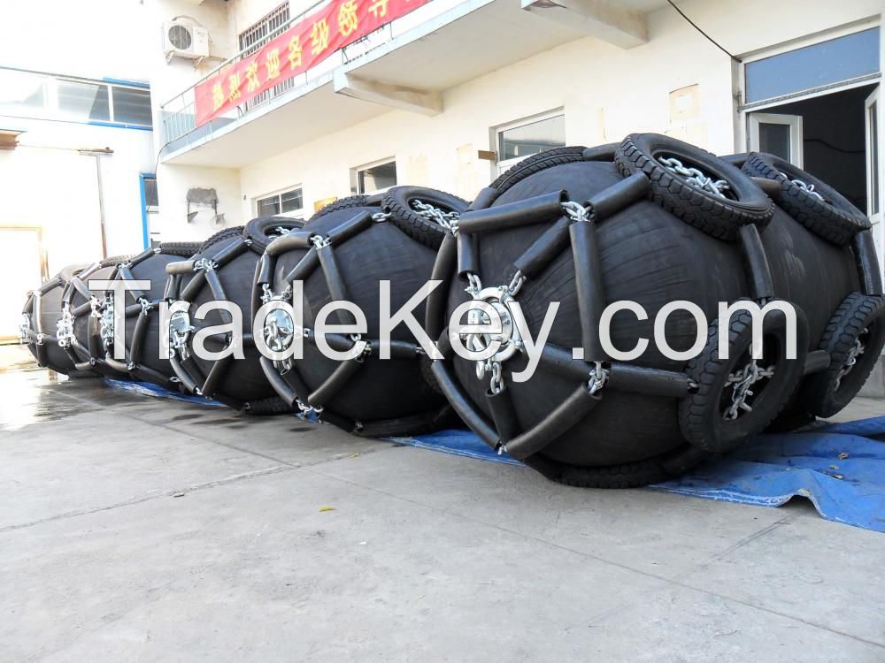 Pneumatic rubber fender