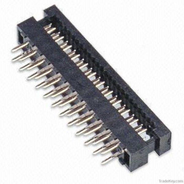 2.54mm male idc pin connector dip type