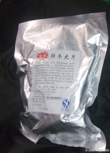 Vacuum packaging bags for food