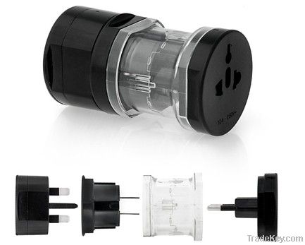 3 in one design universal travel adaptor plug socket