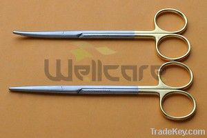 Set of 2 Metezenbaun Scissors 14cm STR & CVD Orthopedic Surgical Instr