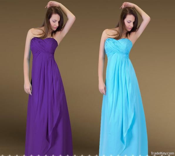 Sweetheart floor length Off the shoulder Bridesmaid Dresses