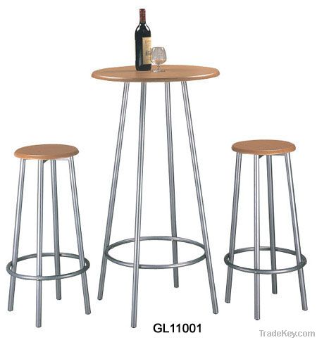 bar table and stool set, bar table, bar stool, coffee table