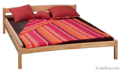 wood bed, wood furniture