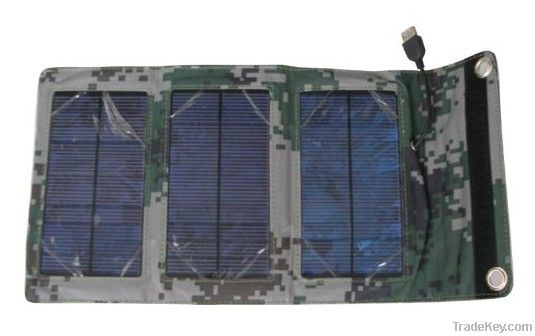 5W Foldable Solar Panel Charger Bag for Mobile Phone