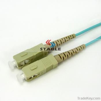 OM3 simplex SC-SC fiber patch cord