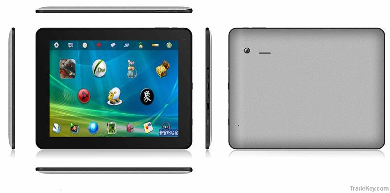 Tablet 9.7 inch  A10 ARM Cortex A8 UM97;1.2GHz, Mali-400 2D/3D, 250MHz