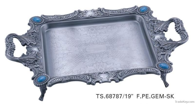 metal tray