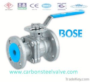 Stainless steel flanged RF RTJ FF floating ball valve