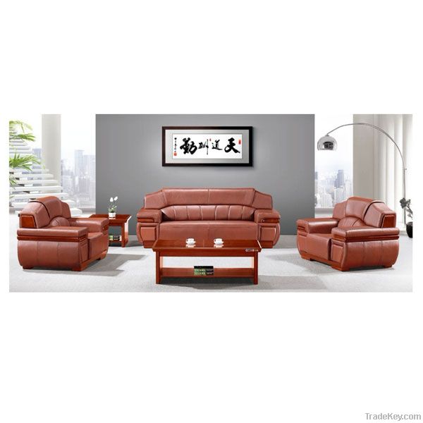 Modern Office Furniture Leather Sofas