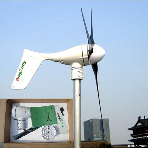 600W Wind Turbine Generator DC/AC 12V/24V Auto Distinguish & CE 3 year