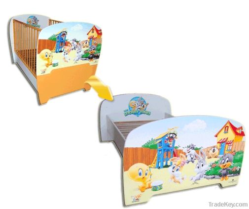Baby Looney Tunes convertible bed