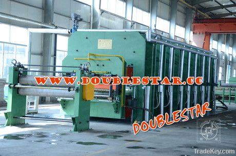 1800x16600x1 steel cord conveyor belt production line