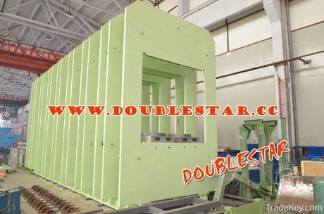 1400x12800 textile cord conveyor belt press line
