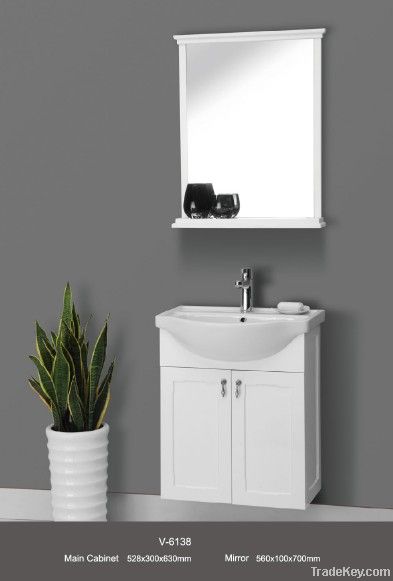 Modern Solid Wood Bathroom Vanity Cabinet