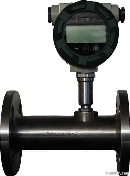 Gas turbine flow meter