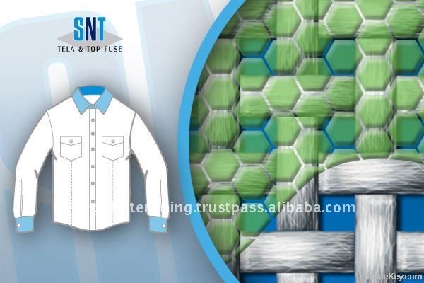 SNT K/205 WOVEN COATED FUSIBLE INTERLINING