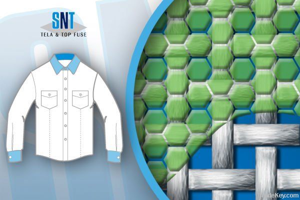 SNT N/165 WOVEN FUSIBLE COATED INTERLINING