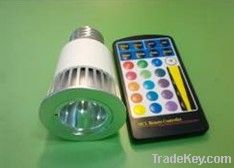 led RGB remote control bulbs&spotlight