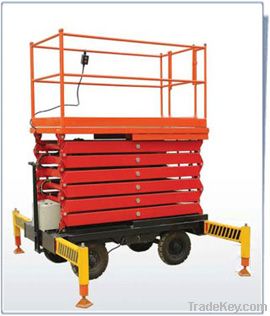 Mobile hydraulic forklift table/ lift table