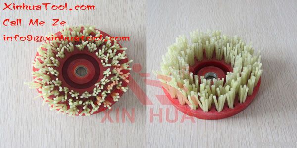 diamond brush, grinding brush, polishing brush, polish brush