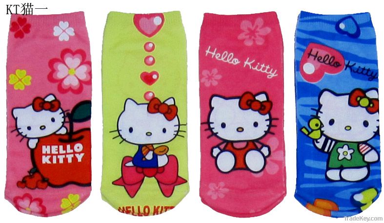 Lovely Baby Socks Cartoon Design