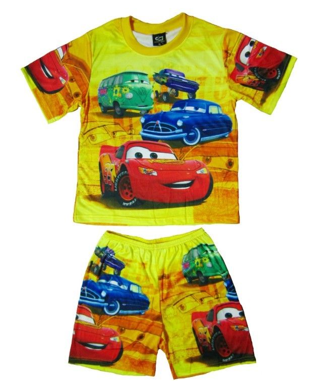 Baby Boys Clothing Set Cartoon Style