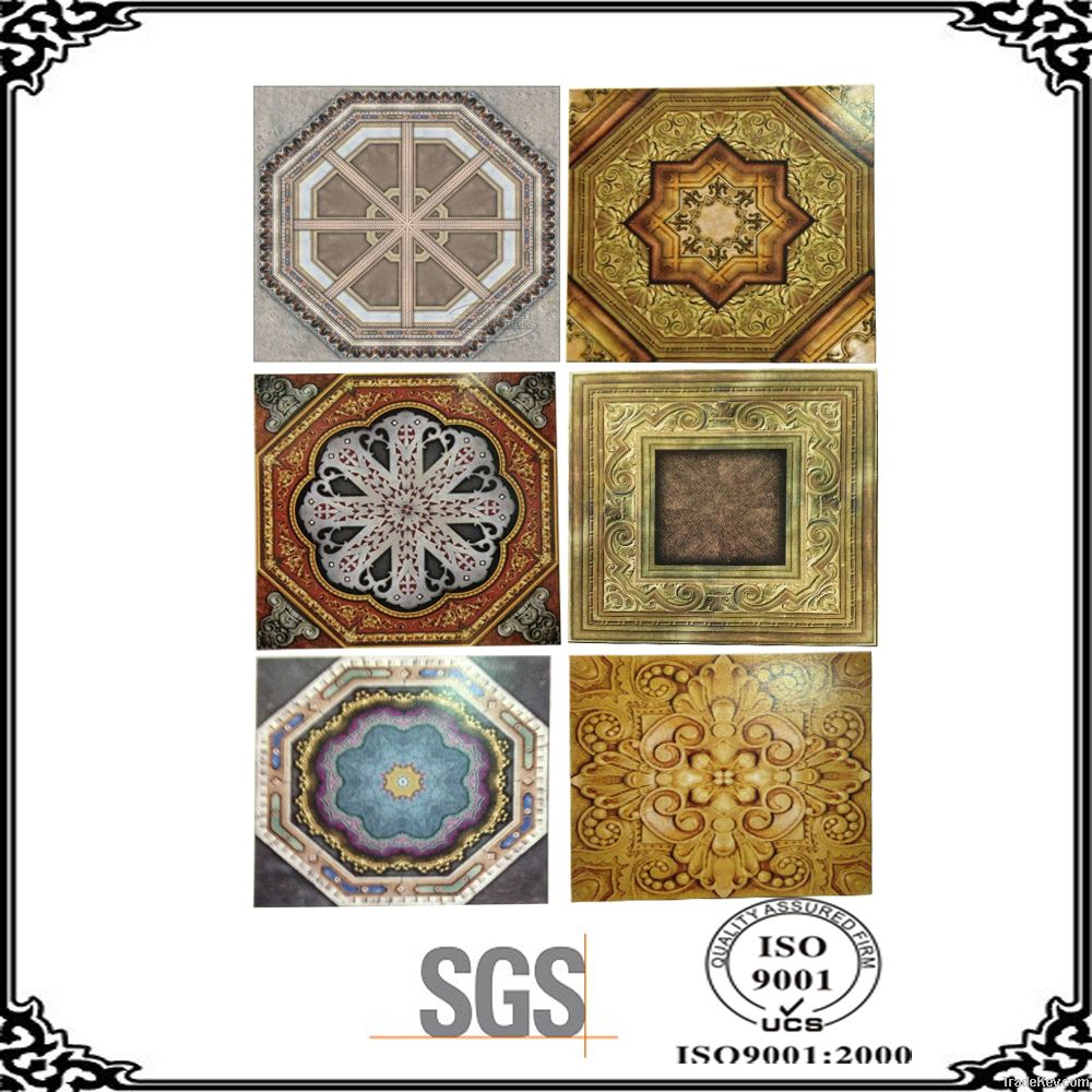 Pvc ceiling panel & Pvc panel & Ceiling designs (SGS, ISO9001, OEM)