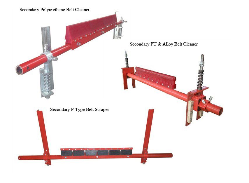 Self-adjusting Polyurethane Conveyor Secondary Belt Cleaner/ Scraper for Mining Industry