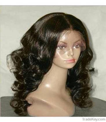 Top selling human hair  full lace wigs