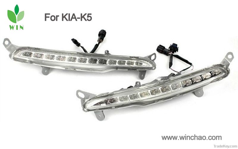 Car LED DRLs For KIA-K5 automobile daytime running lights for KIA car