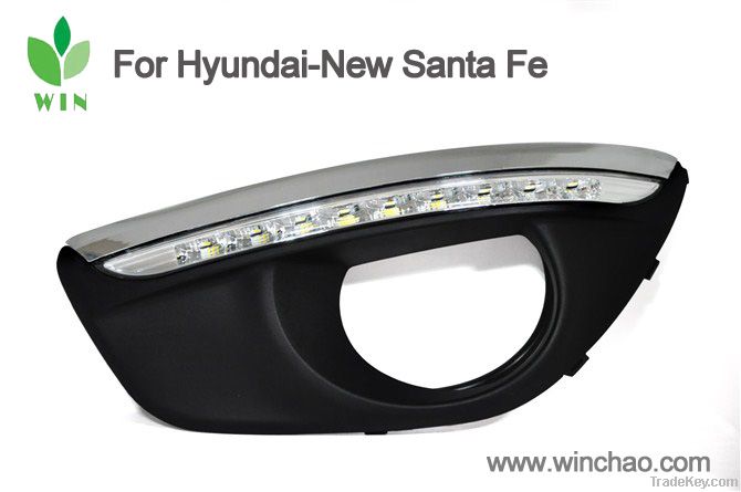 LED DRL LED Daytime Running Light For Hyundai-New Santa Fe