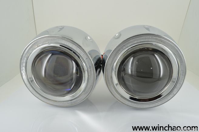 Car HID Projector Lens Car Angel eyes Projector Lens Kits