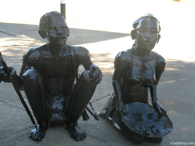 Bushman Iron Sculptures
