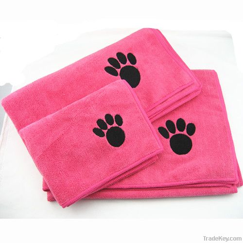 Microfiber Pet Bath Towels , dog towels