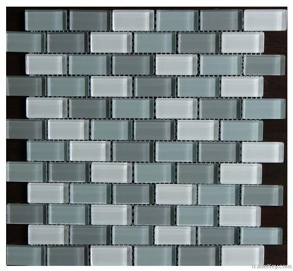 23*48mm crystal glass mosaic for wall