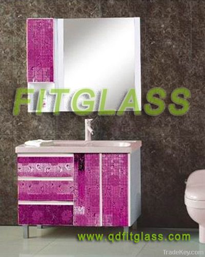 Deep Acid Etched Pattern Color Mirror