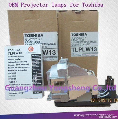 TLP-LW13 projector lamp  for Toshiba TDP-TW355U projector