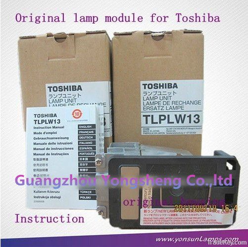 TLP-LW13 projector lamp  for Toshiba TDP-TW355U projector