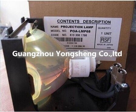 610 308 1786/ POA-LMP68 Projector Lamp for PLC-XC3600 Projector