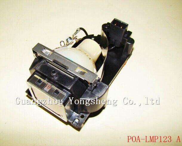 Original Projector Lamp POA-LMP123  Projector PLC-XW60/W