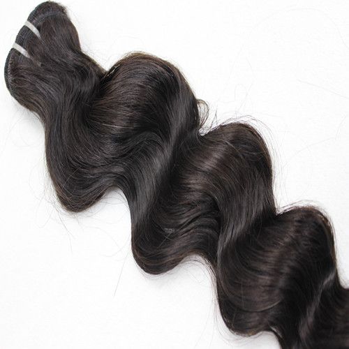 Hot sell 100% human hair, virgin Peruvian human hair weft.FOB price:US$20-50.