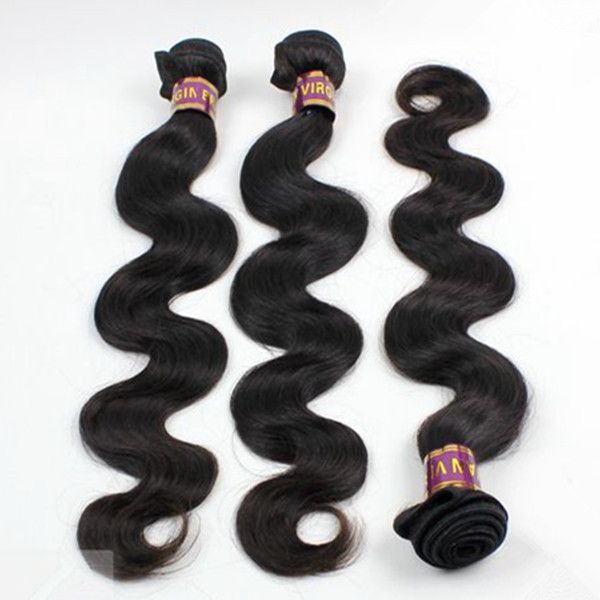 Virgin unprocessed hair wholesale Brazilian human hair extension
