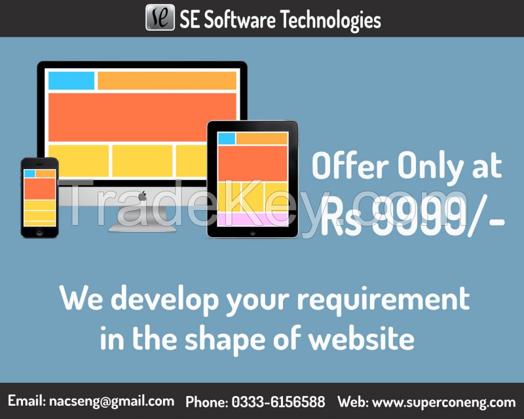 We are ISO 9001:2008 certified professional web design company from Pakistan