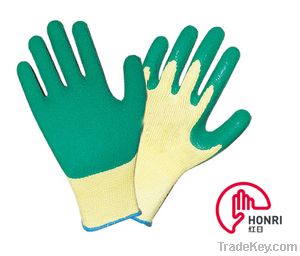 10 Gauge Polyester Rubber Coated Glove