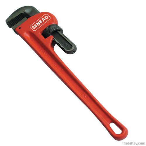 45# carbon Steel Pipe Wrench Manufature