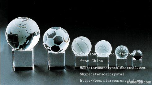 wholesale crystal blank ball&sports ball crystal globe