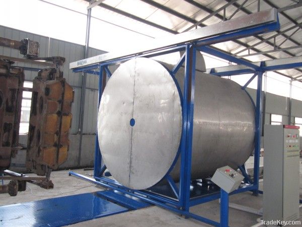 PE shuttle machine for making tanks